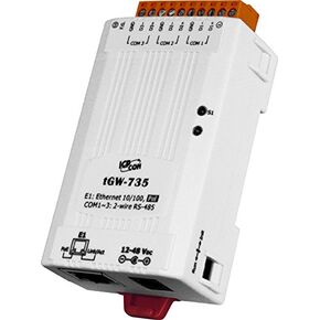 tGW-735i Tiny Modbus TCP to RTU/ASCII Gateway with PoE and 3 RS-485 Ports (RoHS) and Isolation