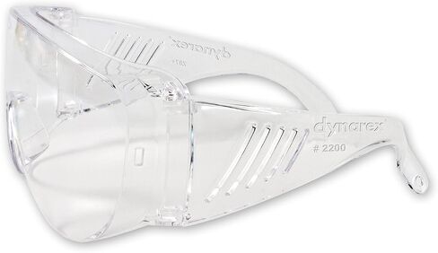 Dynarex Safety Glasses, Protective Impact Resistant Eyewear, Fits Over Prescription Eyeglasses in Saudi Arabia