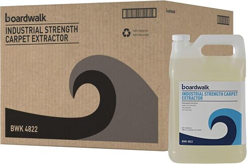 Boardwalk 4822 Industrial Strength Carpet Extractor, Clean Scent, 1 gal Bottle, 4/Carton in Saudi Arabia