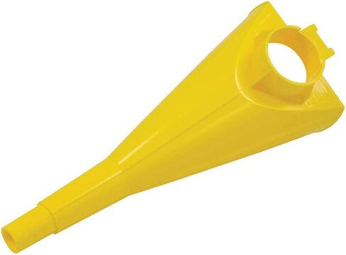 Eagle F-15 HDPE 10"" Poly Funnel for Metal Type I Safety Cans, 4"" Height, 8"" Width, 9"" Length,Yellow in Saudi Arabia