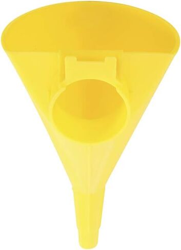 Eagle F-15 HDPE 10"" Poly Funnel for Metal Type I Safety Cans, 4"" Height, 8"" Width, 9"" Length,Yellow in Saudi Arabia