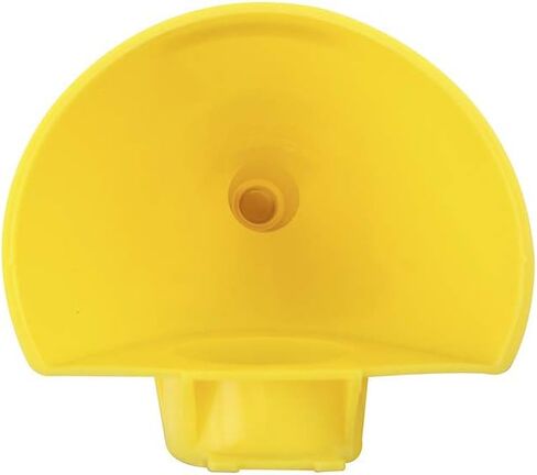 Eagle F-15 HDPE 10"" Poly Funnel for Metal Type I Safety Cans, 4"" Height, 8"" Width, 9"" Length,Yellow in Saudi Arabia