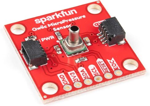 مستشعر الضغط الدقيق SparkFun Qwiic - اختراق مصغر - مستشعر ضغط السيليكون المقاوم للضغط 25 رطل لكل بوصة مربعة - نطاق استشعار الضغط المعاير والمعوض من 1-25 رطل لكل بوصة مربعة - طاقة منخفضة للغاية in Saudi Arabia