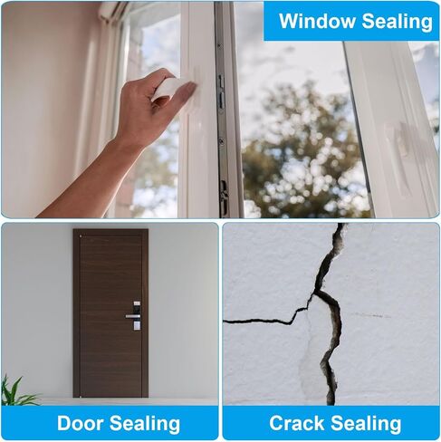 PATIKIL 1/2 Inch x 16.4 Feet Backer Rod, Hard Solid Nitrile Rubber Rope Caulk Crack Gaps Joint Filler Weather Stripping for Home Construction, Industrial Equipment Gasket DIY，Black in Saudi Arabia