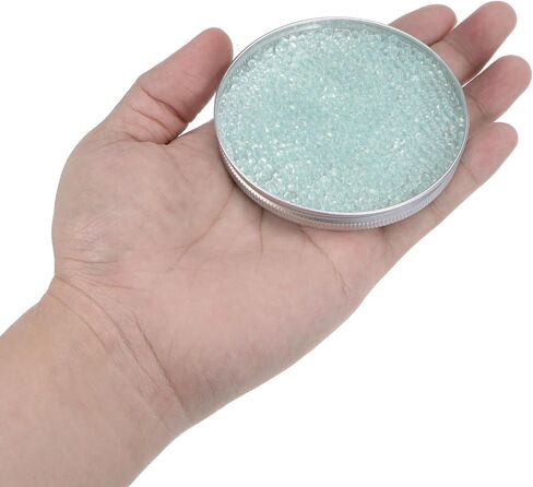 1200pcs Glass Ball Boiling Stones 3mm Soda Lime Glass Beads for Bottle Shaking Mixing, Clear in Saudi Arabia