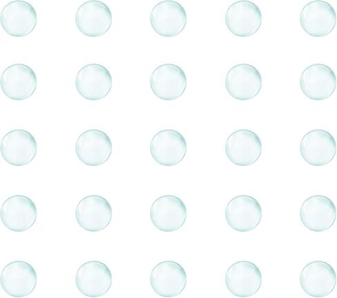 1200pcs Glass Ball Boiling Stones 3mm Soda Lime Glass Beads for Bottle Shaking Mixing, Clear in Saudi Arabia