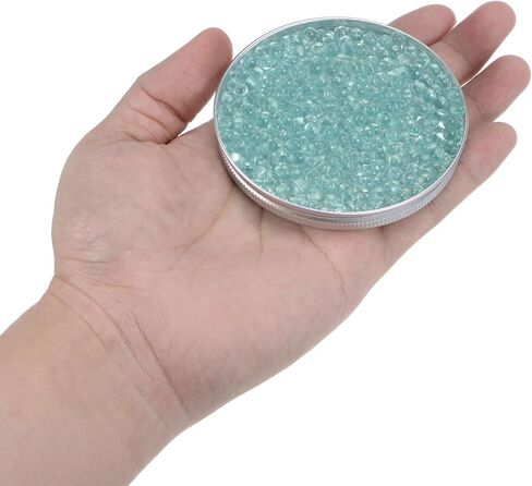 1200pcs Glass Ball Boiling Stones 3mm Soda Lime Glass Beads for Bottle Shaking Mixing, Clear in Saudi Arabia