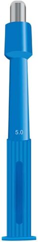 Krystal Disposable Punch Biopsy with Protective Cap, 5.0mm, Sterile, Single Punch Blade, for Medical use, Jewelry Piercing, Indivdually Packed (Box of 25) in Saudi Arabia