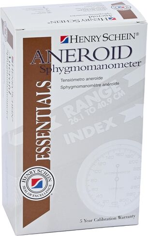 Essentials Economy Aneroid Sphygmomanometer-Large Adult, Size 12, Navy, Latex, Reusable- Comes with Leatherette Carry Case in Saudi Arabia