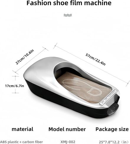 Automatic Shoe Cover dispenser - "Slip-Resistant Shoe Cover Disposable" for safe indoor environments, available in tthree styles ， fits all sizes (White) in Saudi Arabia