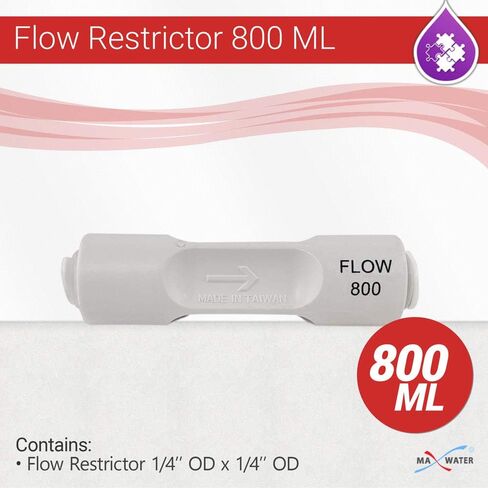 Max Water Reverse Osmosis/RO Quick type Flow Restrictor (1600 ML/Min) in Saudi Arabia