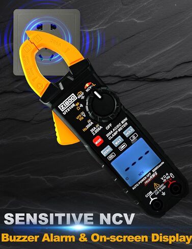 i600E 600Amp AC Current Clamp,4mm Banana Plug for Multimeters/mV AC Measurement Tools Perfect Replacement for i400E… in Saudi Arabia