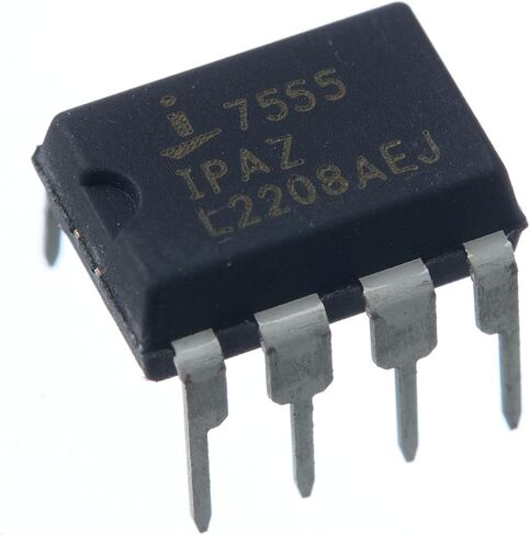 Horinktor 10 قطعة ICL7555 ICM7555 7555 مؤقت CMOS للأغراض العامة، DIP-8. in Kuwait