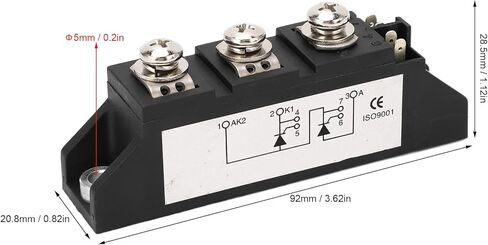 56A Rectifier Module Thyristor Diode 3 Terminals Rectification Bridge for Circuit Control 600‑2000V in Saudi Arabia