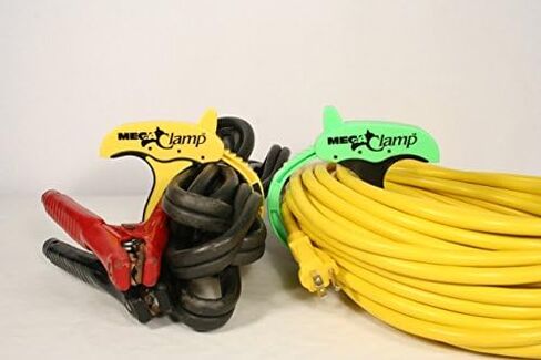 Mega Clamp Cord, Rope & Hose Organizer - Lime in Saudi Arabia