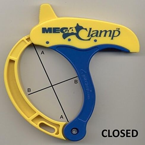 Mega Clamp Cord, Rope & Hose Organizer - Lime in Saudi Arabia
