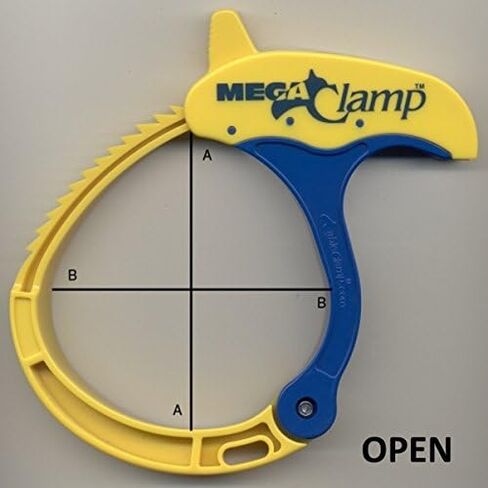Mega Clamp Cord, Rope & Hose Organizer - Lime in Saudi Arabia