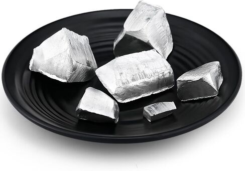 1 Pound Tin Nugget Raw Tin Metal, 99.99% Pure Metal Tin Block Tin Shot Lump Semisphere for Experiments Production Metal Fittings in Saudi Arabia