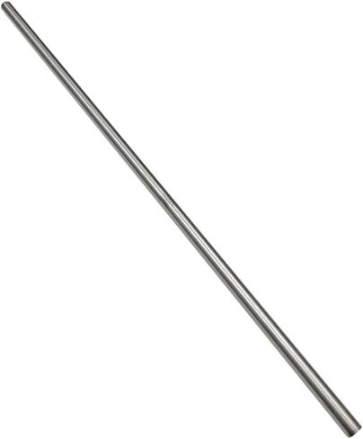 2Pcs Titanium Round Rod Dia 4mm 0.157"" Length 420mm 16.535""，Solid TC4 Titanium Rod, Silver gray in Kuwait