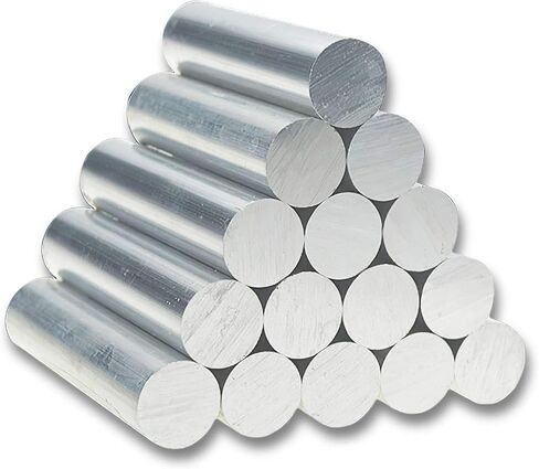 TEN-HIGH Aluminum Rod Round Bar 6061 T6 Metal Solid Bar, High conductivity High Hardness and High Strength, Diameter 60mm Length 200mm in Saudi Arabia