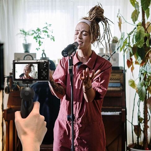 حامل هاتف محول حامل ثلاثي القوائم للهاتف المكتبي مع حامل ثلاثي القوائم صغير، حامل ثلاثي صغير لهاتف iPhone/DLSR المدمج/Samsung/Webcam/Android الهاتف المحمول أي عرض من 2.16 بوصة إلى 4.13 بوصة in Kuwait