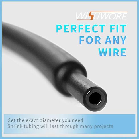 أنابيب الانكماش الحراري، نسبة 3: 1 مبطنة بمادة لاصقة من الدرجة البحرية، أنابيب انكماش حرارية صناعية كهربائية 1/2 باللون الأحمر، لفة بطول 50 قدمًا in Kuwait