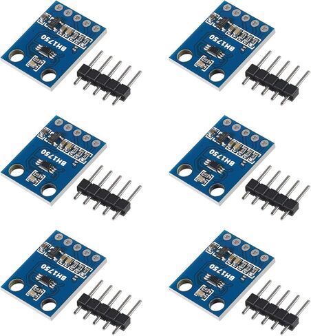 6pcs GY-302 BH1750 BH1750FVI Light Intensity Illumination Module for arduino in Saudi Arabia