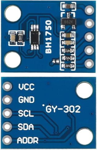 6pcs GY-302 BH1750 BH1750FVI Light Intensity Illumination Module for arduino in Saudi Arabia
