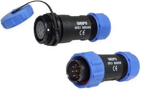 WEIPU SP21 3Pin موصل دائري كهربائي صناعي SP2110 IP68 موصلات اقتران مترابطة in Kuwait