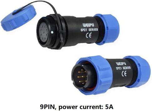 WEIPU SP21 3Pin موصل دائري كهربائي صناعي SP2110 IP68 موصلات اقتران مترابطة in Kuwait