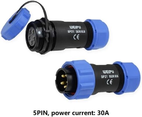WEIPU SP21 3Pin موصل دائري كهربائي صناعي SP2110 IP68 موصلات اقتران مترابطة in Kuwait