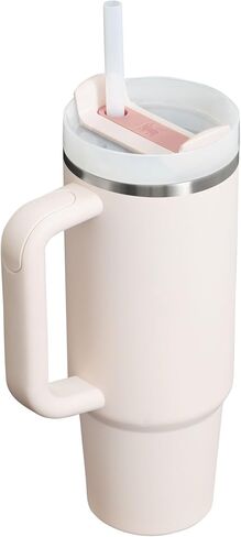 Stanley Quencher H2.0 FlowState Stainless Steel Vacuum Insulated Tumbler with Lid and Straw for Water, Iced Tea or Coffee in Saudi Arabia