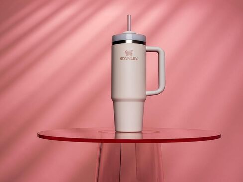 Stanley Quencher H2.0 FlowState Stainless Steel Vacuum Insulated Tumbler with Lid and Straw for Water, Iced Tea or Coffee in Saudi Arabia