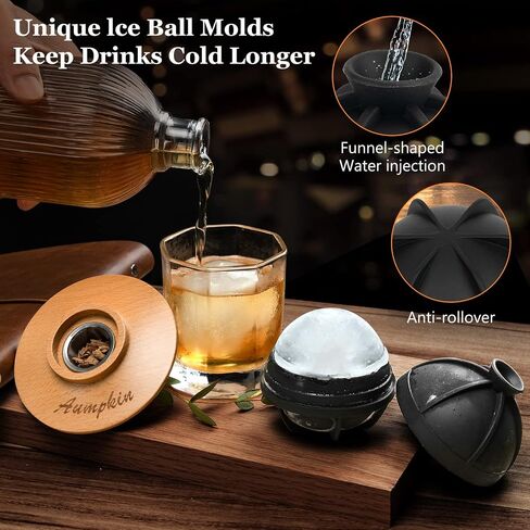 Cocktail Smoker Kit with Torch – 6 Flavors Wood Chips – Bourbon, Whiskey Smoker Infuser Kit, Old Fashioned Drink Smoker Kit, Birthday Bourbon Whiskey Gifts for Men, Dad, Husband (Without Butane) in Saudi Arabia