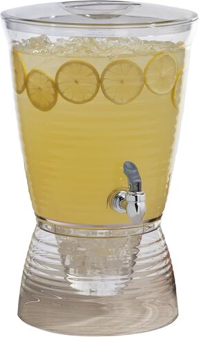 CreativeWare CreativWare 3-Gallon Mosaic Beverage Dispenser, Clear in Kuwait