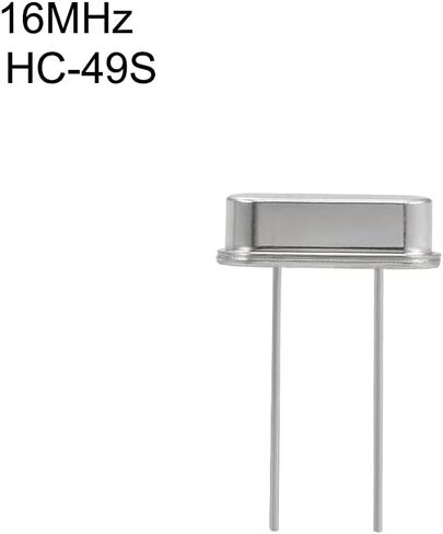 Uxcell DIP مذبذبات كريستال كوارتز مرنانات 16 ميجا هرتز HC-49S بدائل 5 قطع in Saudi Arabia