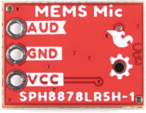 SparkFun التناظرية MEMS ميكروفون اندلاع - SPH8878LR5H-1 - متعدد الاتجاهات منخفض المستوى OpAmp فلوش شنت ميكروفون 2.3-3.6V العرض الجهد نسبة الإشارة إلى الضوضاء 66dB / Pa in Saudi Arabia