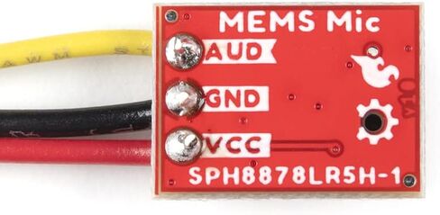 SparkFun التناظرية MEMS ميكروفون اندلاع - SPH8878LR5H-1 - متعدد الاتجاهات منخفض المستوى OpAmp فلوش شنت ميكروفون 2.3-3.6V العرض الجهد نسبة الإشارة إلى الضوضاء 66dB / Pa in Saudi Arabia