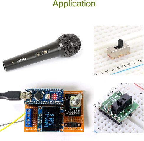 Chanzon SPDT Mini Micro Slide Switch 1p2t 2 موضع 70 قطعة 3 مم تبديل لوحة تبديل منزلق عمودي صغير مقبض رأسي صغير للوحة PCB Arduino لوحة إلكترونية Dip Miniature SlideSwitch in Kuwait
