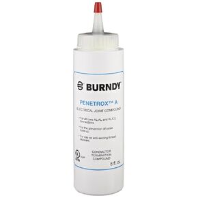Burndy P8A Oxide-Inhibiting Joint Compounds PENETROX A, 8 oz Container Size, Squeeze Bottle Container Type
