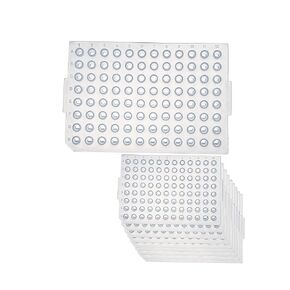 96-well PCR Plate Silicone Cap, Silicone Sealing Mat for 96-well PCR plate, Non-sterile (Pack of 10)