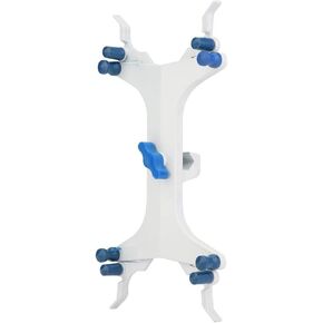 Double Burette Clamp Aluminum Burette Clip Adjustable Quick Clip Lab Accessory for Laboratory