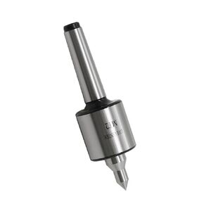 Lathe Center MT2 Live Center, 0.0002" High Accuracy 60 Degree with 18mm Shank Diameter for Lathe Wood Metal Turning Tool (MT3)