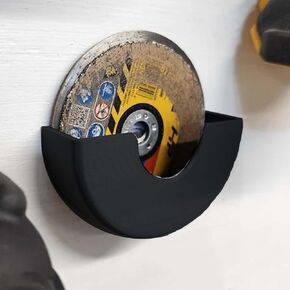 ouheer wall Mount cutting Wheels for The Dewalt 3" cut-off tool， cutting Wheels holder （black）