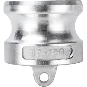 2pcs Type DP 3Inch Dust Cap Couplings Aluminum Cam and Groove Hose Fitting Camlock Fittings (3''/DP300)