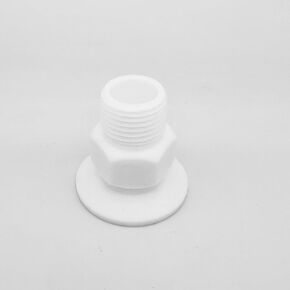 bmotiontech PTFE 1/2" 0.5" Male NPT to KF25 adapter fittings adapter interface MNPT to KF25 NW25