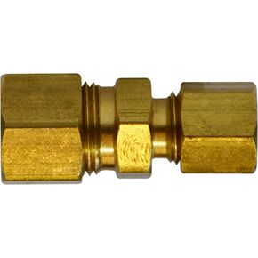 Midland 18-081 Brass Compression Reducing Union, 1/2" x 3/8" Size