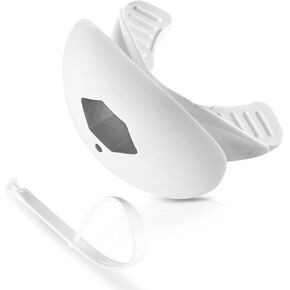 Gy Football Mouth Guard قطعة الفم لكرة القدم، واقي الفم مع حزام للهوكي / لاكروس / المصارعة / الملاكمة / كرة السلة، يناسب البالغين / الشباب / الأطفال 11+ (أحمر)