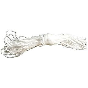 سلك ربط شبكة لاكروس من بريداتور سبورتس - أبيض، طول 92 قدم، سمك 4 مم - سهل التركيب، متين، يستخدم على نطاق واسع لجميع أنواع أهداف لاكروس - جامعي، مدرسة ثانوية، شباب in Kuwait