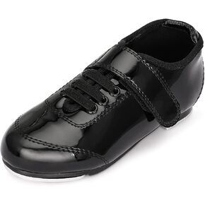 Tap Shoes for Girls Boys Patent Leather Dance Shoes